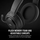 Corsair HS45 Surround Stereo Gaming Headset With 7.1 Surround Sound (Carbon) - DataBlitz