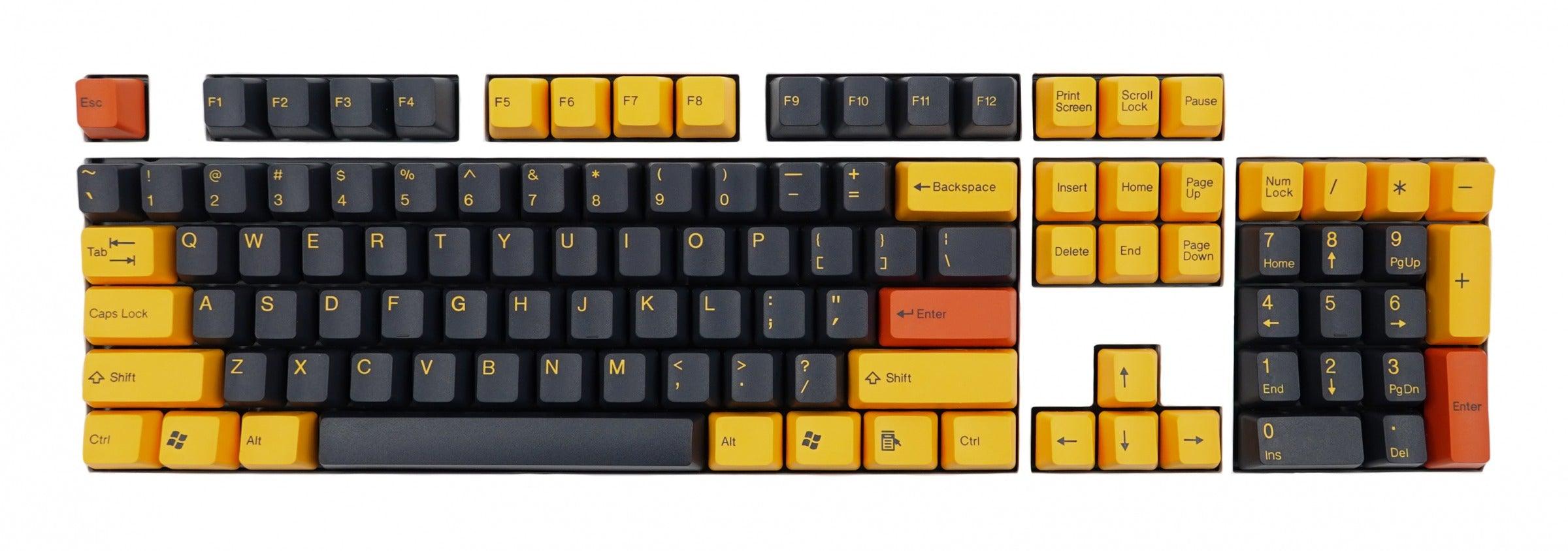 TAIHAO DOUBLE SHOT ABS KEYCAPS SET FOR CHERRY MX SWITCH (104-KEYS) (YELLOW SUBMARINE) (C01BK302) - DataBlitz