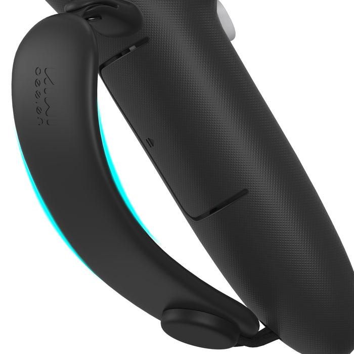 KIWI Design Top Version Controller Grips Cover Compatible With Oculus Quest 2 (KW-Q1Pro-3-Pink-1-US) - DataBlitz