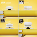 SKULL & CO. NSW ANALOG CAPS FOR JOY-CON N-SWITCH/LITE (LITE GRAY) (SET OF 6) - DataBlitz