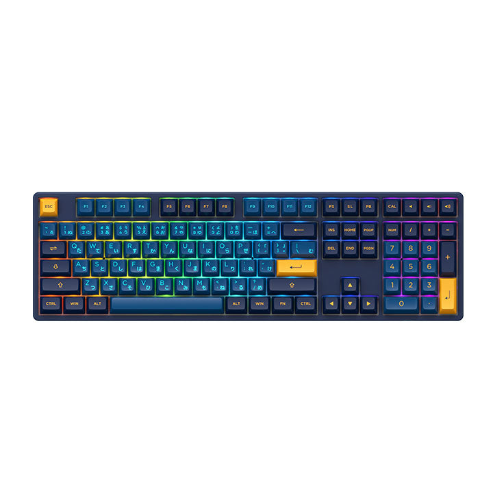 Akko 5108 Macaw Hiragana Version RGB Full Size (Akko CS Radiant Red)