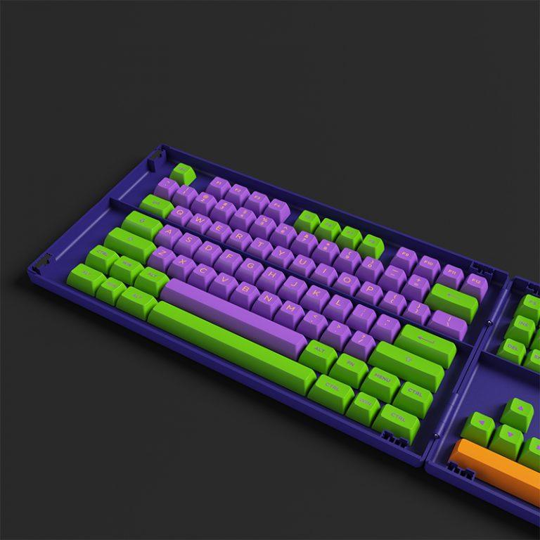 AKKO EVA-01 THEMED PBT KEYCAPS SET ASA 158 KEYS - DataBlitz
