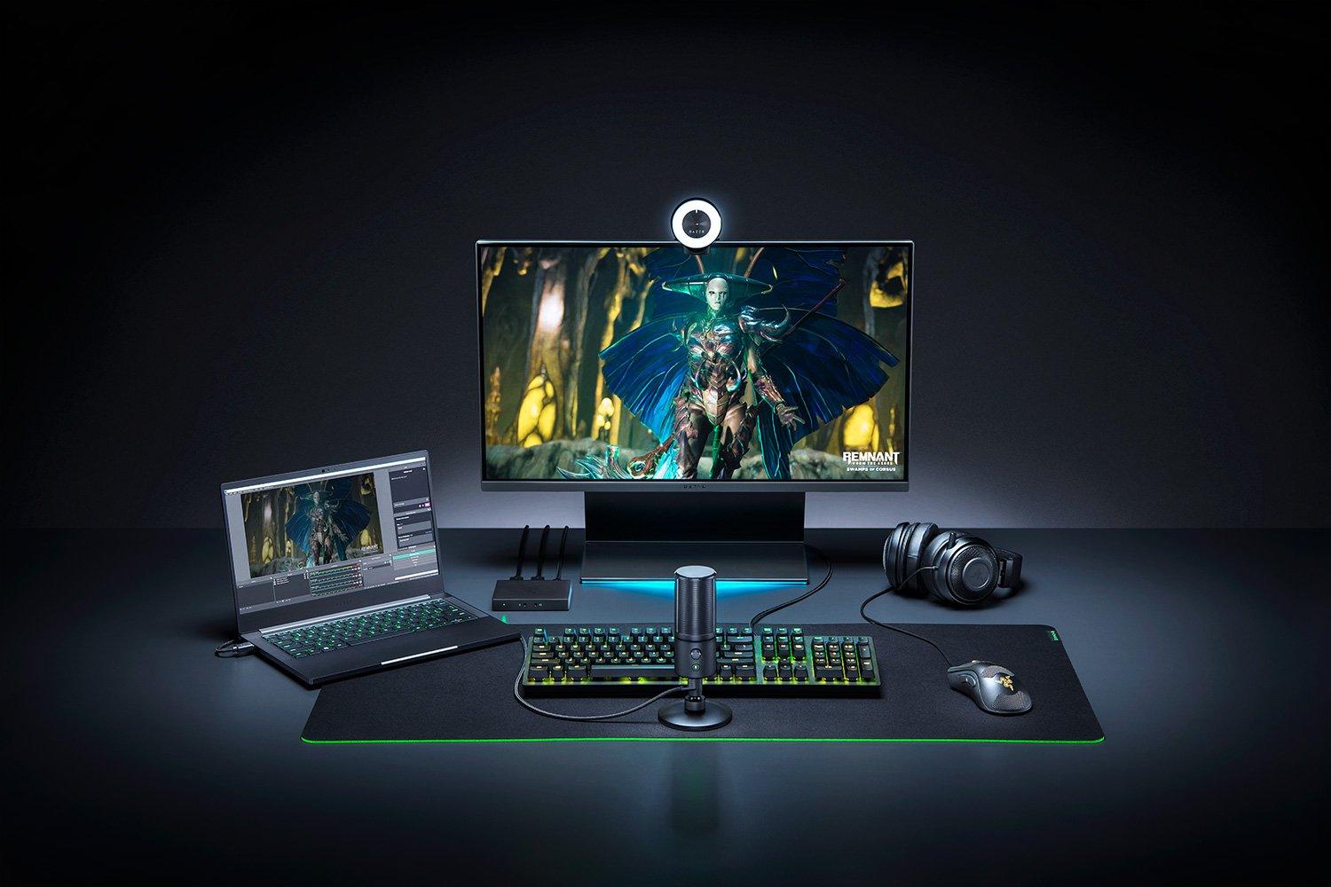 RAZER KIYO BROADCASTING CAMERA WITH ILLUMINATION - DataBlitz