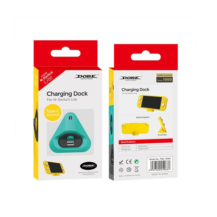DOBE NSW CHARGING DOCK FOR N-SWITCH LITE (TYPE-C INPUT PORT) (GRAY) (TNS-19062) - DataBlitz