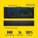 CORSAIR K70 RGB MK.2 RAPIDFIRE MECHANICAL GAMING KEYBOARD (CHERRY MX SPEED) - DataBlitz