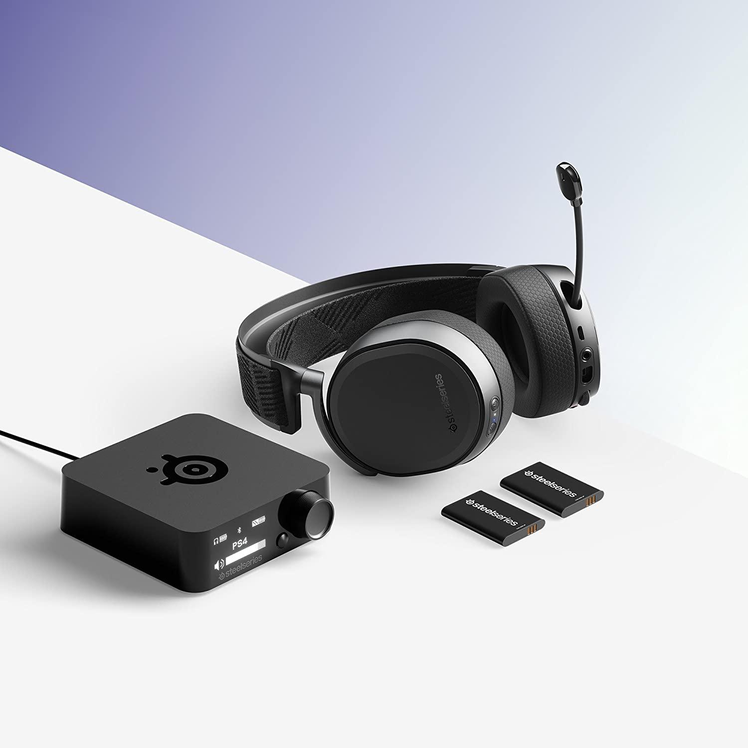STEELSERIES ARCTIS PRO WIRELESS GAMING HEADSET FOR PS4/PC (PN61473) - DataBlitz
