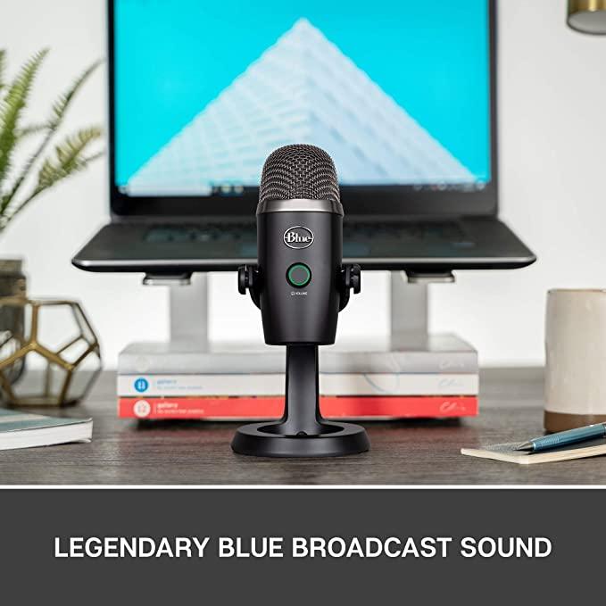 LOGITECH Blue Yeti Nano Premium USB Mic For Recording And Streaming (Blackout) - DataBlitz