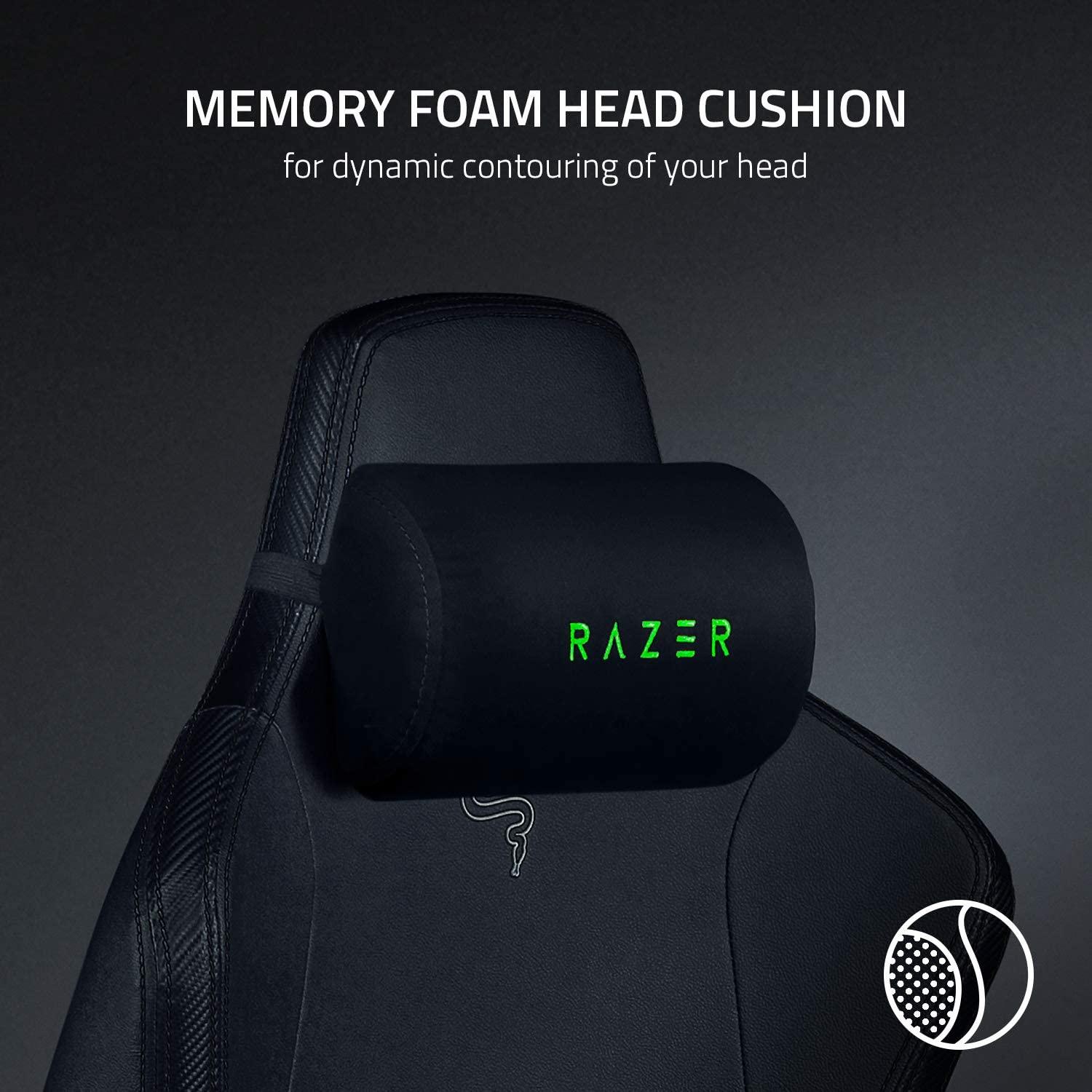 RAZER ISKUR GAMING CHAIR WITH ERGONOMIC LUMBAR SUPPORT (BLACK EDITION) - DataBlitz