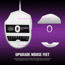 COOLER MASTER MM720 ULTRA LIGHTWEIGHT CLAW GRIP GAMING MOUSE W/ RGB MATTE WHITE - DataBlitz