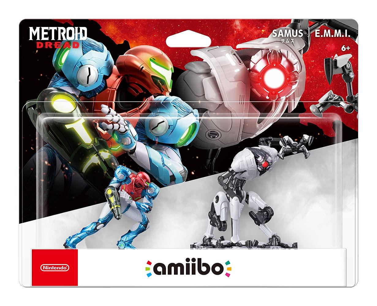 NINTENDO AMIIBO METROID DREAD SERIES FIGURE (SAMUS AND E.M.M.I) (JPN) - DataBlitz