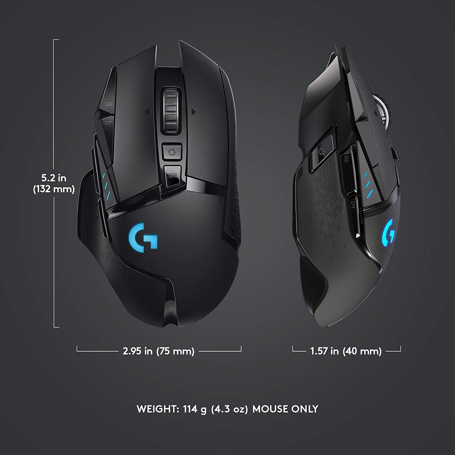 LOGITECH G502 LIGHTSPEED WIRELESS GAMING MOUSE - DataBlitz