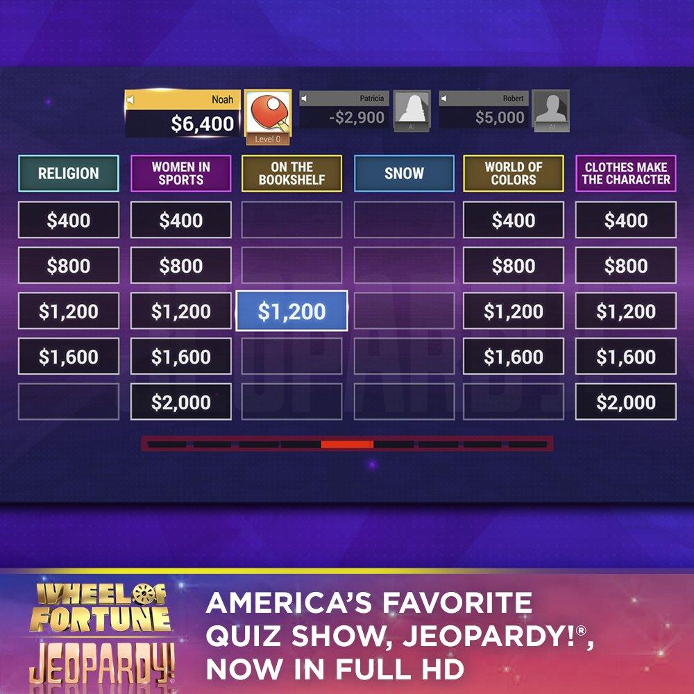 XBOX ONE AMERICAS GREATEST GAME SHOWS WHEEL OF FORTUNE & JEOPARDY! (US) - DataBlitz