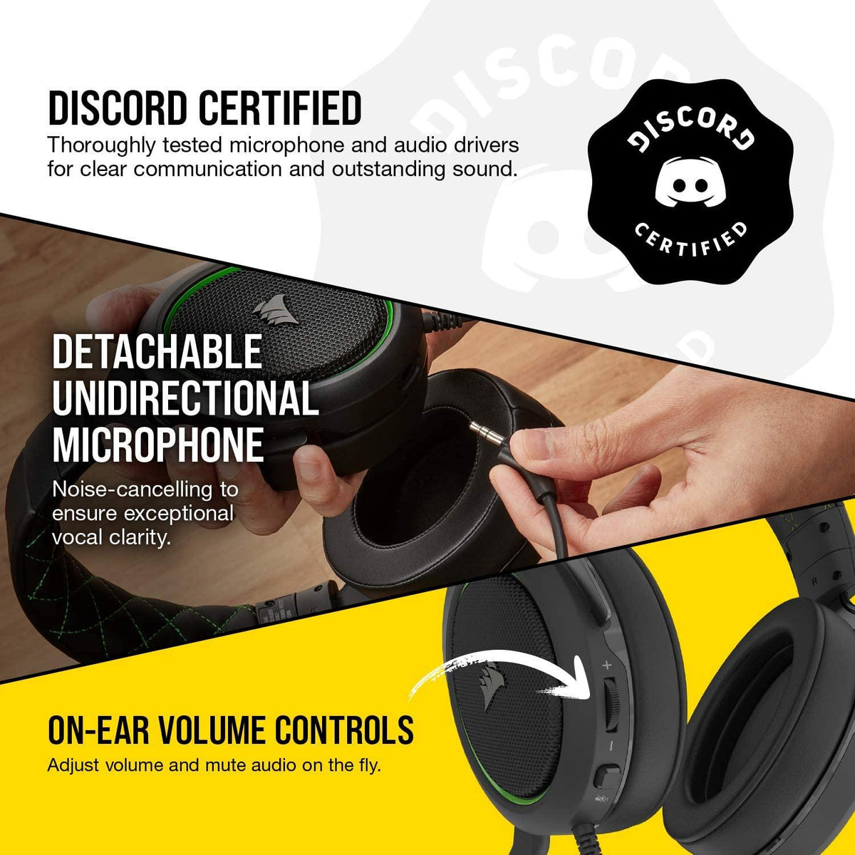 CORSAIR HS50 PRO STEREO GAMING HEADSET BLUE FOR PS4/PC/MAC/MOBILE/NINTENDO SWITCH - DataBlitz
