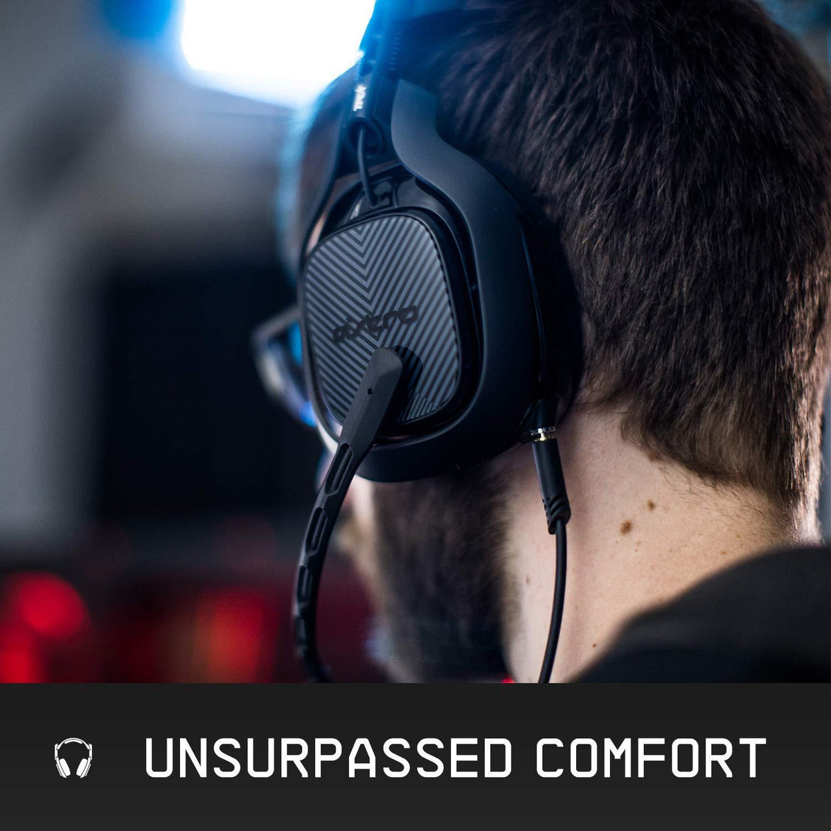 ASTRO A40 TR GAMING HEADSET + MIXAMP PRO (PC/MAC/PS4) (BLACK) - DataBlitz