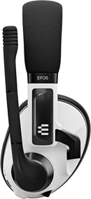 EPOS H3 Hybrid Closed Acoustic Gaming Headset w/ Bluetooth (White) - DataBlitz