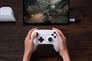 8BITDO Ultimate Wireless 2.4G Controller (Windows/Android/Raspberry Pi) (White Edition) (81HA01) - DataBlitz