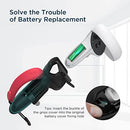 KIWI DESIGN Top Version Controller Grips Cover Compatible With Oculus Quest 2 (Black + Red & Blue) (KW-Q1PRO-3-BKRBU-1-US) - DataBlitz