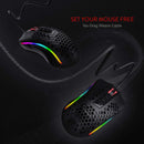 REDRAGON STORM HONEYCOMB RGB GAMING MOUSE FOR BATTLEGROUNDS (M808-RGB) - DataBlitz