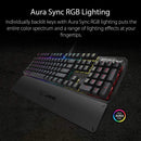 ASUS TUF K3 RGB GAMING KEYBOARD (BLUE TACTILE & AUDIBLE) - DataBlitz