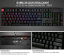 Glorious PC Gaming Race Modular Mechanical Keyboard GMMK Tenkeyless (Brown Switches) (Black)