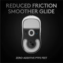 LOGITECH PRO X SUPERLIGHT WIRELESS GAMING MOUSE (WHITE) - DataBlitz