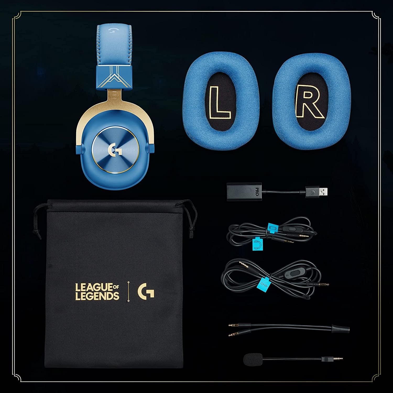 LOGITECH PRO X GAMING HEADSET LEAGUE OF LEGENDS EDITION - DataBlitz