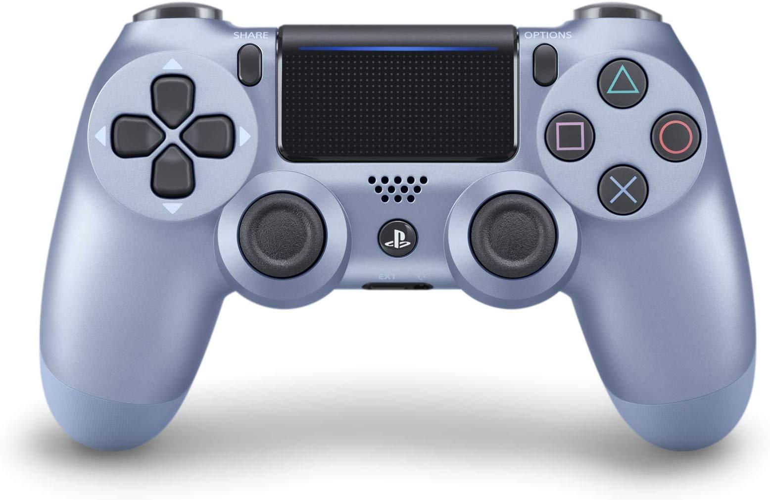 PS4 DUALSHOCK 4 WIRELESS CONTROLLER TITANIUM BLUE (CUH-ZCT2G28) ASIAN - DataBlitz