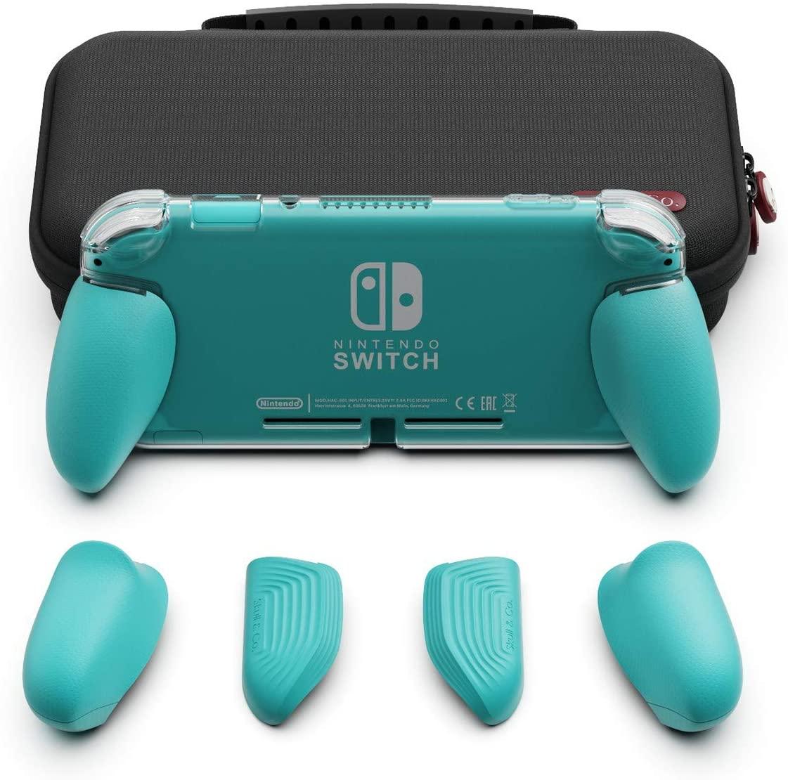 SKULL & CO. NSW MAXCARRY GRIP CASE BUNDLE TURQUOISE FOR SWITCH LITE (LTGCSET-TQ) - DataBlitz