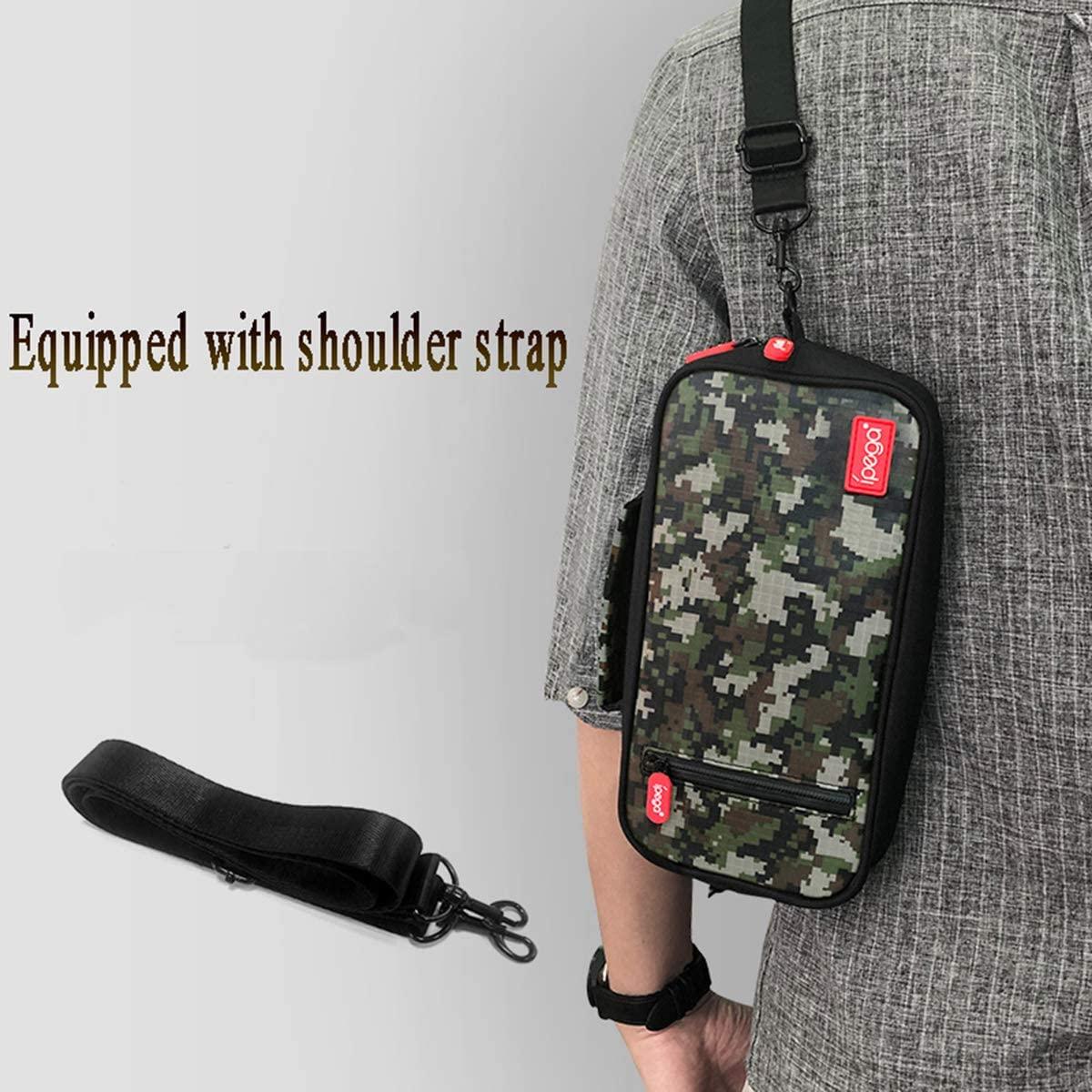 IPEGA CAMOUFLAGE TRAVEL AND CARRY CASE FOR NSW (PG-9185) - DataBlitz