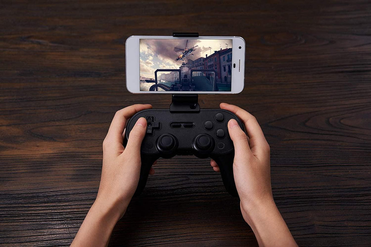 8BITDO SMARTPHONE CLIP FOR SN30 PRO+ (BLACK EDITION) - DataBlitz