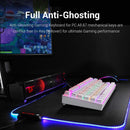 REDRAGON KUMARA RGB MECHANICAL GAMING KEYBOARD (K552W-RGB) (WHITE) - DataBlitz