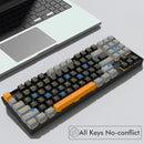 E-YOOSO Z-13 Single Light 89 Keys Mechanical Keyboard Black/Gray (Brown Switch) - DataBlitz