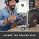 LOGITECH BLUE YETI NANO PREMIUM USB MIC FOR RECORDING AND STREAMING (SHADOW GREY) - DataBlitz