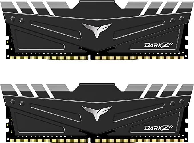 TEAMGROUP T-FORCE Dark ZA 16GB KIT (2X8GB) DDR4 3600MHZ Gaming Memory (TDZAD416G3600HC18JDC01) - DataBlitz