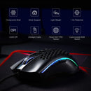 REDRAGON STORM HONEYCOMB RGB GAMING MOUSE FOR BATTLEGROUNDS (M808-RGB) - DataBlitz