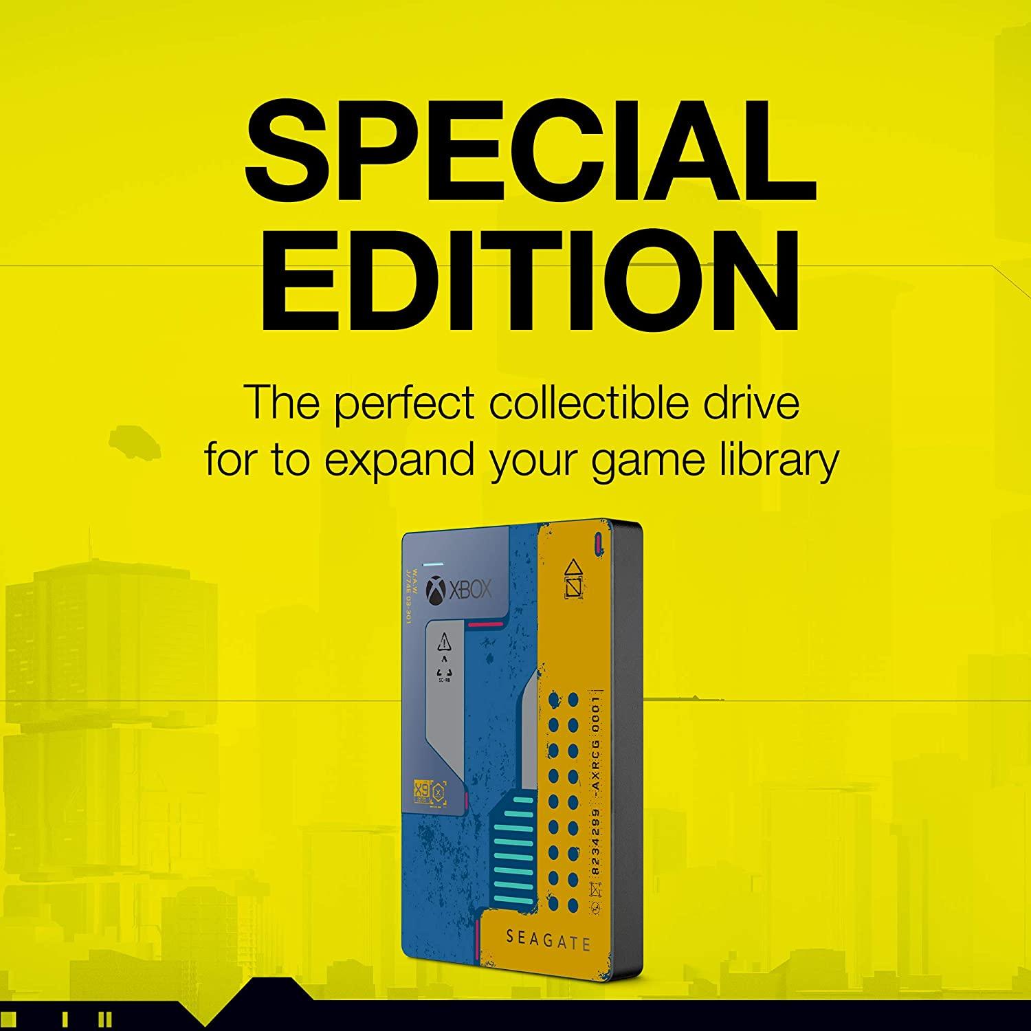 SEAGATE XBOXONE 2TB/TO CYBERPUNK 2077 GAME DRIVE SPECIAL EDITION - DataBlitz