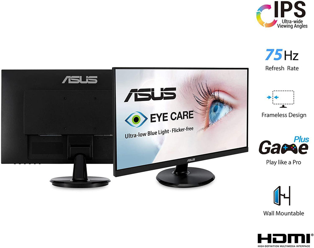 ASUS VA24DQ 23.8” FHD Eye Care Monitor DataBlitz