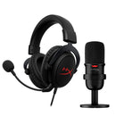 HYPERX STREAMER STARTER PACK (SOLOCAST USB MICROPHONE + CLOUD CORE GAMING HEADSET WITH DTS) - DataBlitz