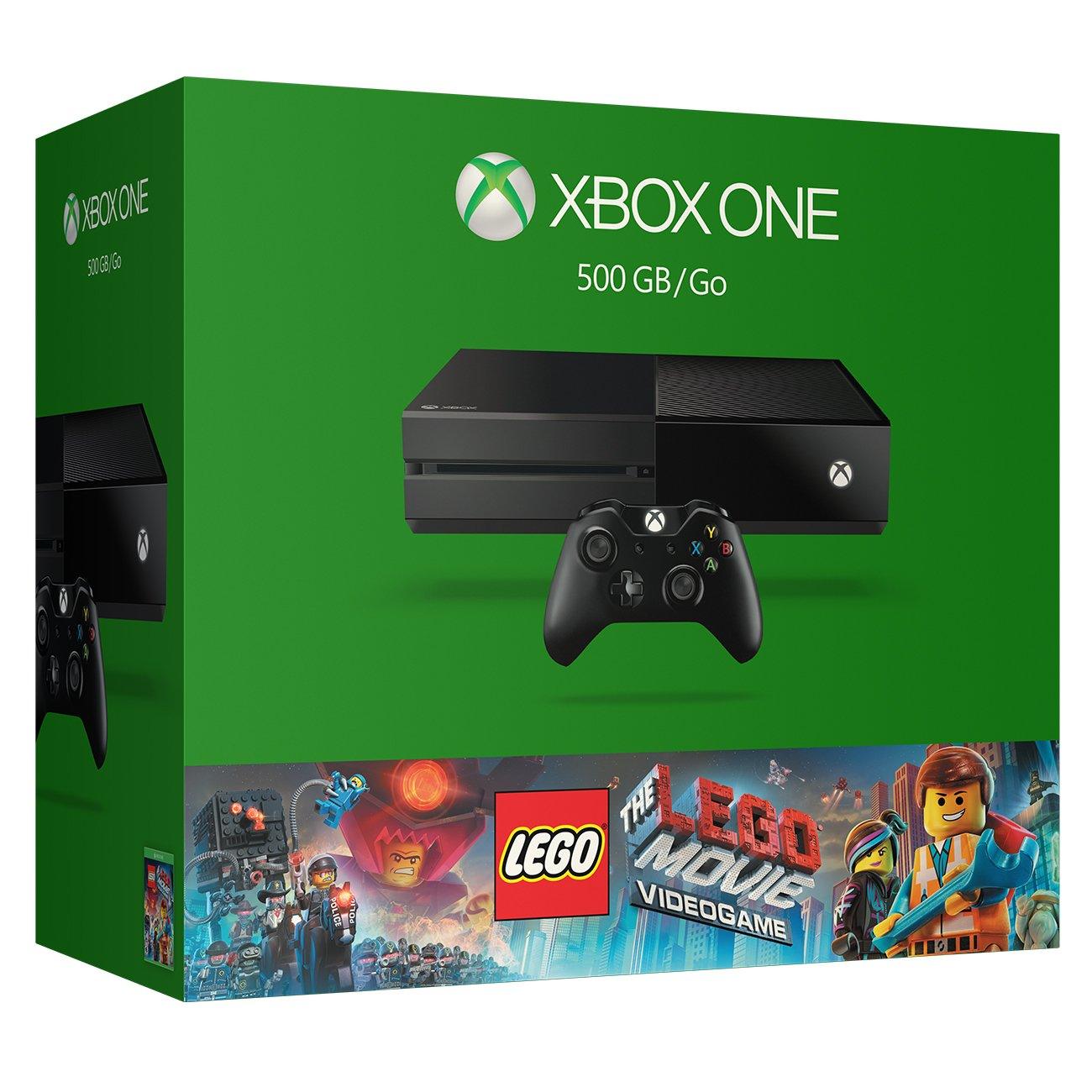XBOXONE Console 500GB Black With The Lego Movie Videogame Bundle - DataBlitz