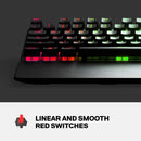 STEELSERIES APEX 7 TKL MECHANICAL GAMING KEYBOARD PC/MAC/XBOXONE/PS4 (RED SWITCH) (PN64646) - DataBlitz