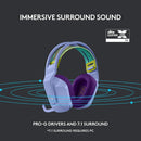 LOGITECH G733 LIGHTSPEED WIRELESS RGB GAMING HEADSET (LILAC) - DataBlitz