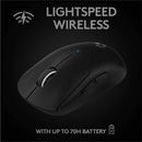 LOGITECH PRO X SUPERLIGHT WIRELESS GAMING MOUSE (BLACK) - DataBlitz