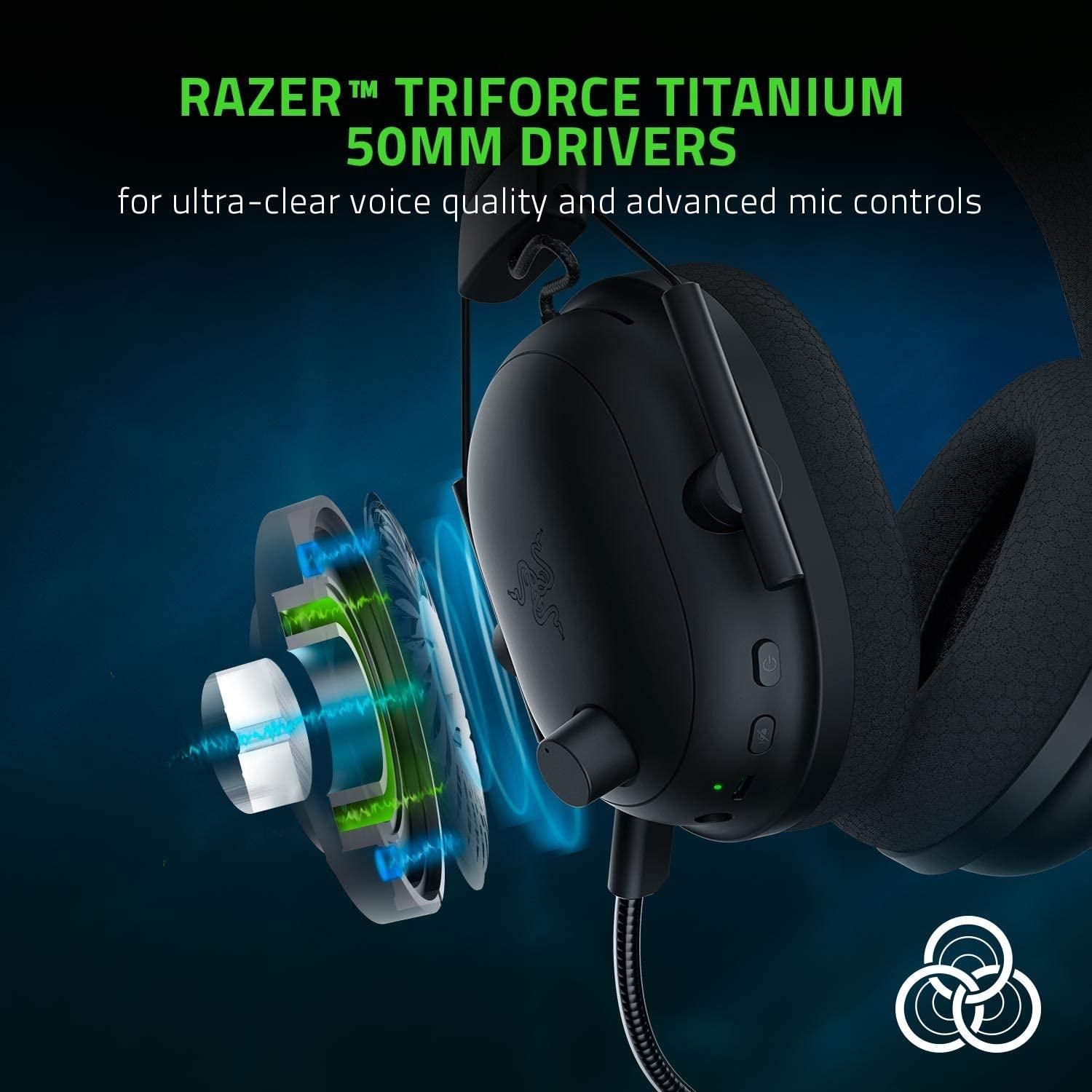 RAZER BLACKSHARK V2 PRO WIRELESS ESPORTS HEADSET (PC/MAC/PS4/SWITCH) BLACK - DataBlitz