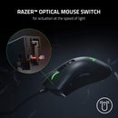 RAZER DEATHADDER V2 ERGONOMIC WIRED GAMING MOUSE - DataBlitz