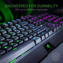 RAZER BLACKWIDOW MECHANICAL GAMING KEYBOARD (GREEN SWITCH) - DataBlitz