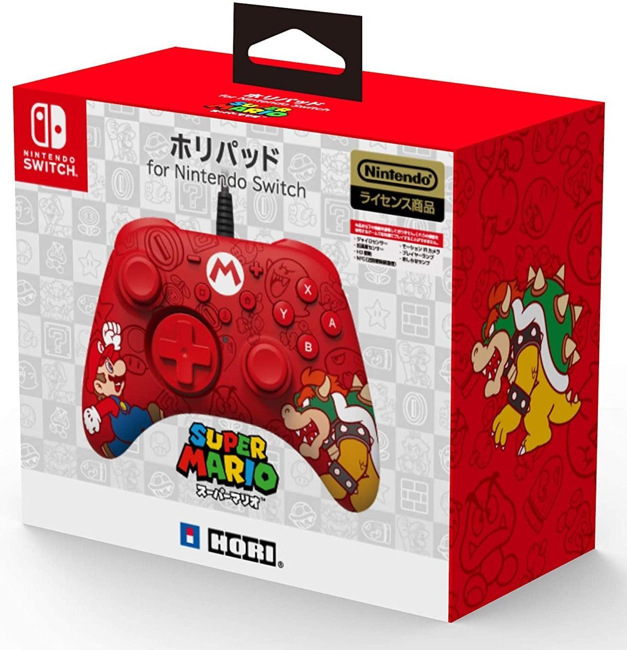 HORI NSW WIRED HORIPAD SUPER MARIO EDITION (NSW 188A) - DataBlitz