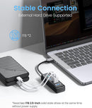 Orico 4-Port USB 3.0 Hub (Black) (PW4U-U3-015-BK-EP) - DataBlitz