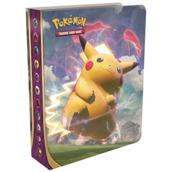 POKEMON TRADING CARD GAME SS4 SWORD & SHIELD VIVID VOLTAGE MINI PORTFOLIO HOLD 60 CARDS WITH 1 BOOSTER PACK - DataBlitz