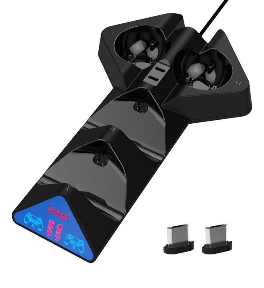 IPEGA 4-IN-1 QUAD CHARGING STATION FOR P4/P4 SLIM/P4 PRO/P-MOVE (PG-P4011) - DataBlitz