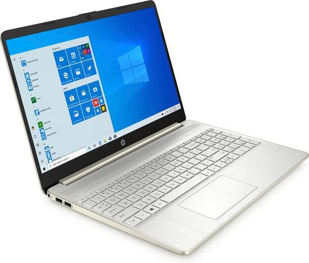 HP 15S-EQ2158AU LAPTOP (PALE GOLD) | 15.6" FHD | RYZEN 5 5500U | 8GB DDR4 | 512GB SSD | AMD RADEON | WIN11 + HP PRELUDE TOPLOAD BAG - DataBlitz